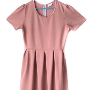 Lularoe Amelia Blush Pink Dress Size 3xl